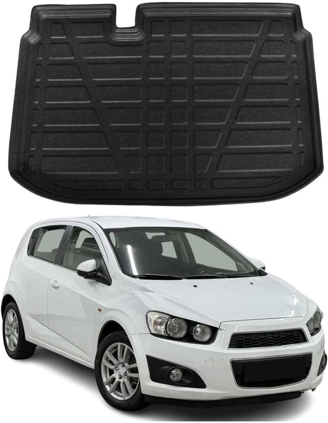 Cargo Mats Liner for Chevrolet Sonic Hatchback 2012-2020 All-Weather TPE